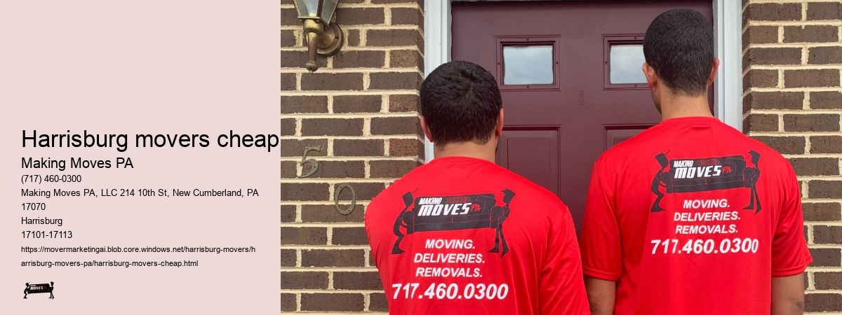 harrisburg movers cheap